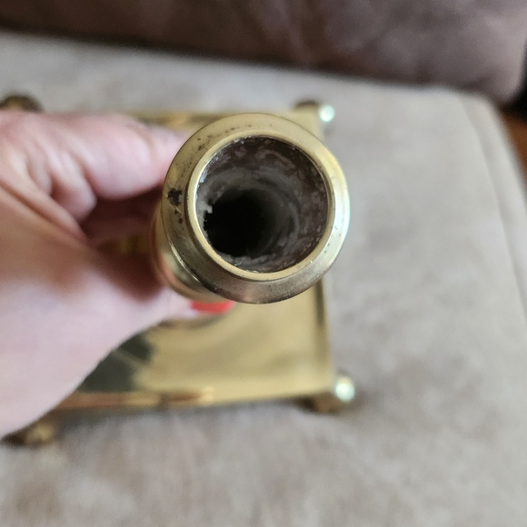VTG Brass Candle Holder - Picture 8 of 9